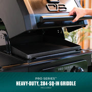 Charbroil Charbroil Pro Series 2-Burner Gas Grill and Griddle Propane / Black 463676724 Freestanding Gas Grill 047362367679