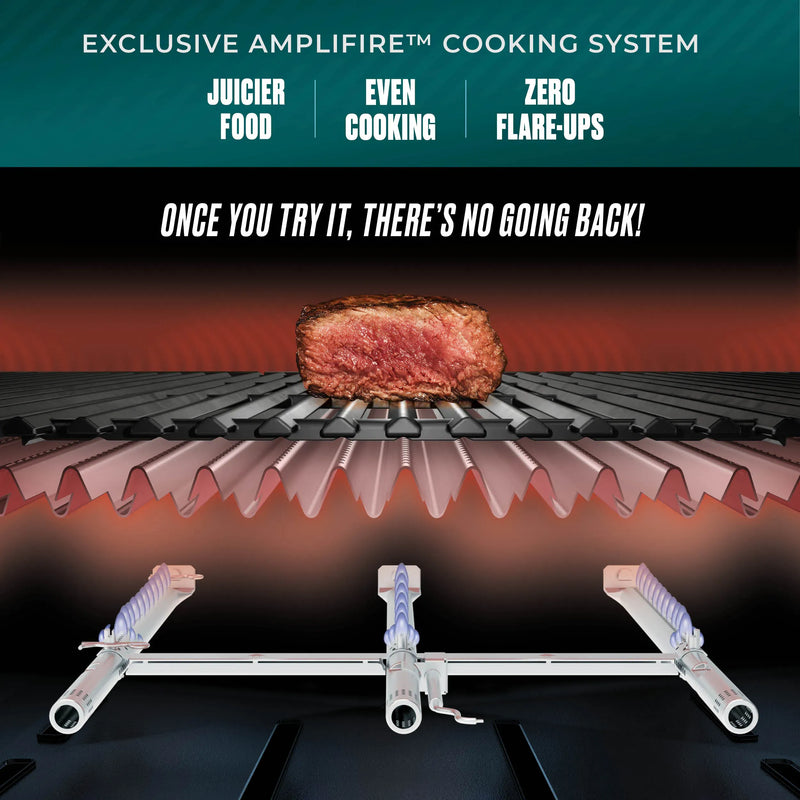 Charbroil Charbroil Pro Series 2-Burner Gas Grill and Griddle Propane / Black 463676724 Freestanding Gas Grill 047362367679