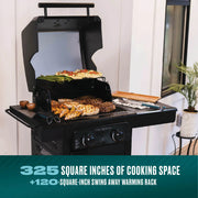 Charbroil Charbroil Pro Series 2-Burner Gas Grill and Griddle Propane / Black 463676724 Freestanding Gas Grill 047362367679