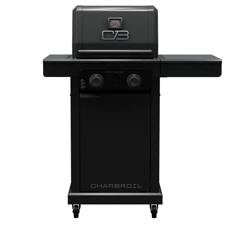 Charbroil Charbroil Pro Series 2-Burner Gas Grill and Griddle Propane / Black 463676724 Freestanding Gas Grill 047362367679