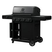 Charbroil Charbroil Pro Series 4-Burner Gas Grill with Side Burner Propane / Black 463281024 Freestanding Gas Grill