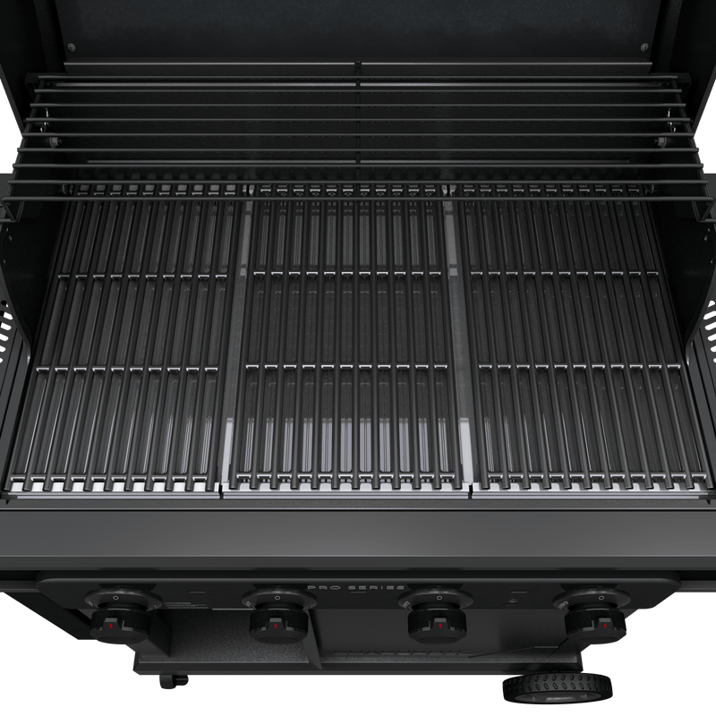 Charbroil Charbroil Pro Series 4-Burner Gas Grill with Side Burner Propane / Black 463281024 Freestanding Gas Grill