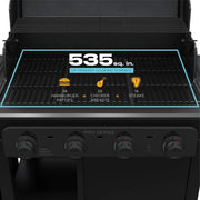 Charbroil Charbroil Pro Series 4-Burner Gas Grill with Side Burner Propane / Black 463281024 Freestanding Gas Grill