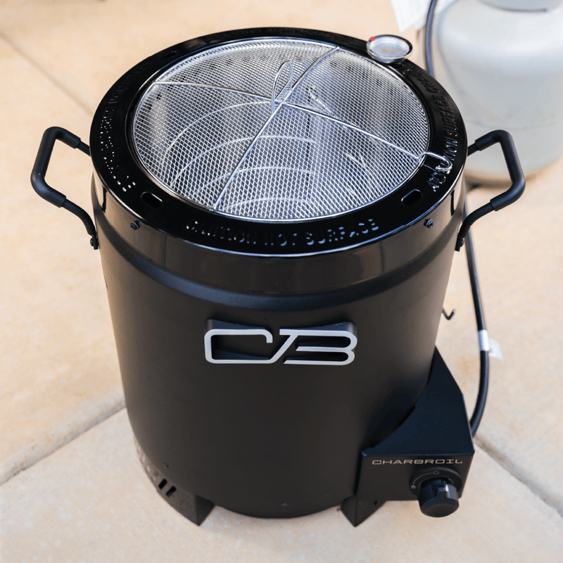Charbroil Charbroil The Big Easy Outdoor Air Fryer Propane / Black 24102185 Freestanding Fryer