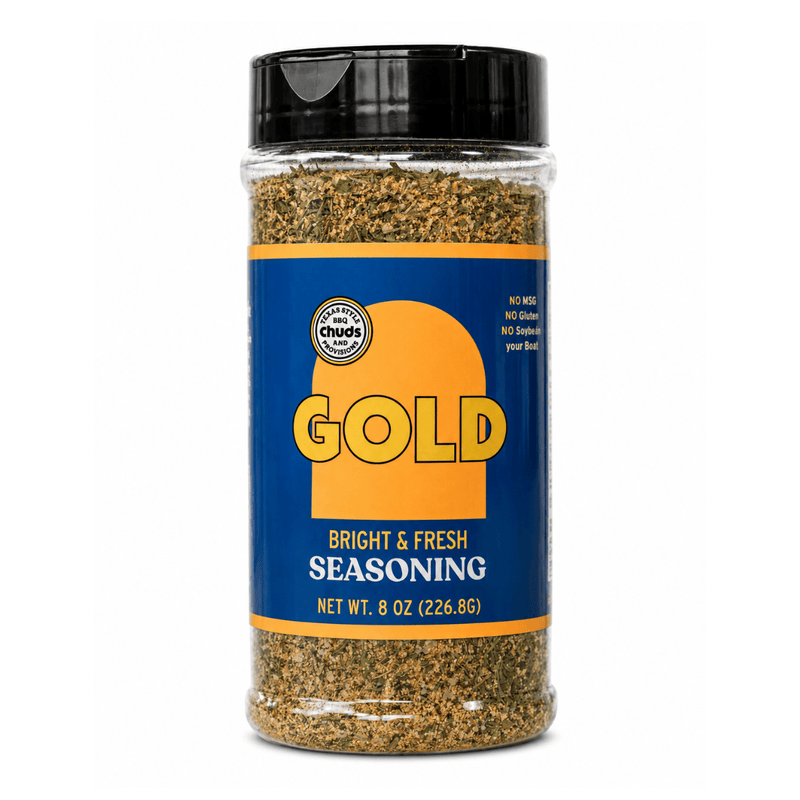 Chuds BBQ Chuds BBQ Gold Seasoning (8oz.) CHUDGOLD Sauce & Rub