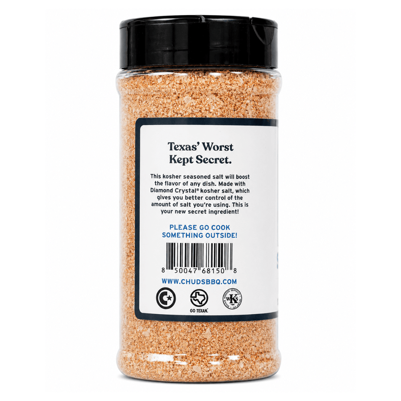 Chuds BBQ Chuds BBQ SecretSalt Seasoning (10.5oz.) SHUDSECRET Sauce & Rub 850047681508