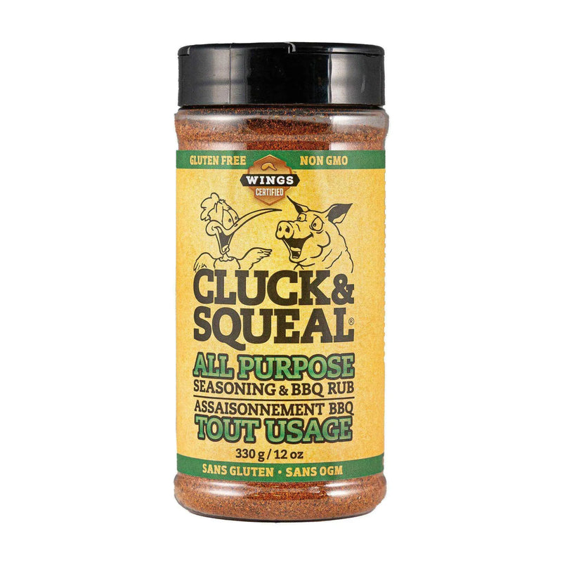 Cluck & Squeal Cluck & Squeal All Purpose Seasoning (12oz) CS016 Sauce & Rub 852804001000