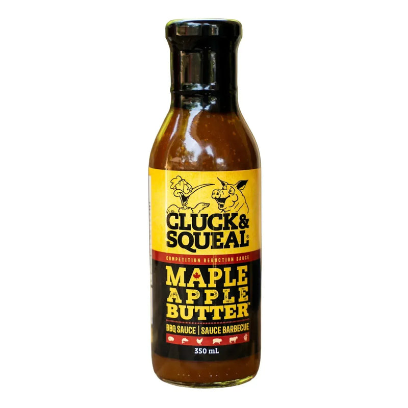 Cluck & Squeal Cluck & Squeal Maple Apple Butter BBQ Sauce (350ml) CS101 Sauce & Rub