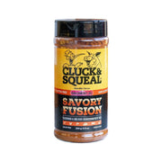 Cluck & Squeal Cluck & Squeal Savory Fusion Seasoning & BBQ Rub (280g) CS027 Sauce & Rub