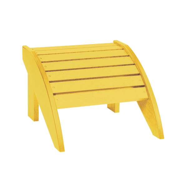 Adirondack Footstool Yellow F01-04 YELLOW
