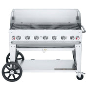 Crown Verity Crown Verity 48" Mobile Grill Dome Package Single Inlet (Bulk Tanks Only) w/ Roll Dome CV-MCB-48-SI BULK-RDP Propane / Stainless Steel CV-MCB-48-SI BULK-RDP Freestanding Gas Grill CV-MCB-48-SI BULK-RDP