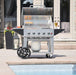 Crown Verity Crown Verity 48" Mobile Grill Single Inlet 50-100 lb. Tank Capacity CV-MCB-48-SI 50/100-PKG Propane / Stainless Steel CV-MCB-48-SI 50/100-PKG Freestanding Gas Grill CV-MCB-48-SI 50/100-PKG