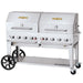 Crown Verity Crown Verity 60" Mobile Grill (50 Or 100 Lb Tanks Only) Dome Package with (2) Roll Dome CV-MCB-60-SI50/100-RDP Propane / Stainless Steel CV-MCB-60-SI50/100-RDP Freestanding Gas Grill CV-MCB-60-SI50/100-RDP