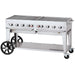 Crown Verity Crown Verity 60" Mobile Grill (Bulk Tanks Only) Dome Package with (1) Roll Dome CV-MCB-60-SI-BULK-1RDP Propane / Stainless Steel CV-MCB-60-SI-BULK-1RDP Freestanding Gas Grill CV-MCB-60-SI-BULK-1RDP