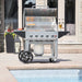 Crown Verity Crown Verity 60" Mobile Grill (Bulk Tanks Only) Dome Package with (1) Roll Dome CV-MCB-60-SI-BULK-1RDP Propane / Stainless Steel CV-MCB-60-SI-BULK-1RDP Freestanding Gas Grill CV-MCB-60-SI-BULK-1RDP