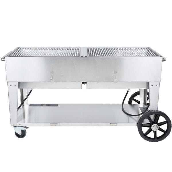 Crown Verity Crown Verity 60" Rental Grill with Dual Crash Bars Hanldes On Each End Lp CV-RCB-60 Propane / Stainless Steel CV-RCB-60 Freestanding Gas Grill CV-RCB-60