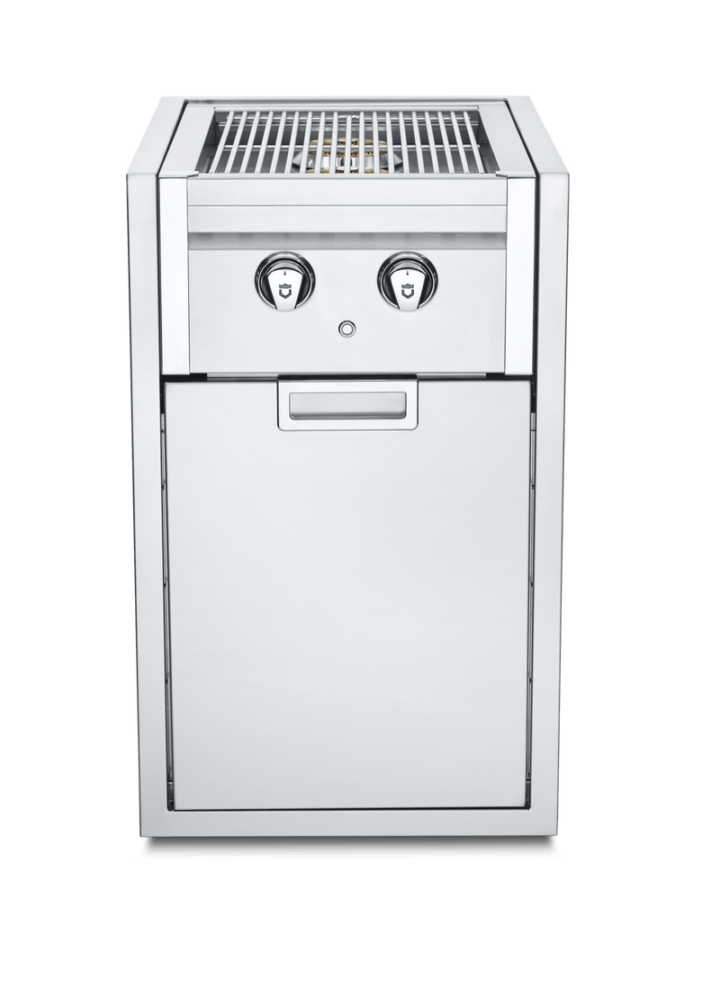 Crown Verity Crown Verity IBISC-SBNG - Infinite Series Small Built-In Cabinet with Dual Side Burner IBISC-SBNG Natural Gas IBISC-SBNG Outdoor Kitchen Side Burner IBISC-SBNG
