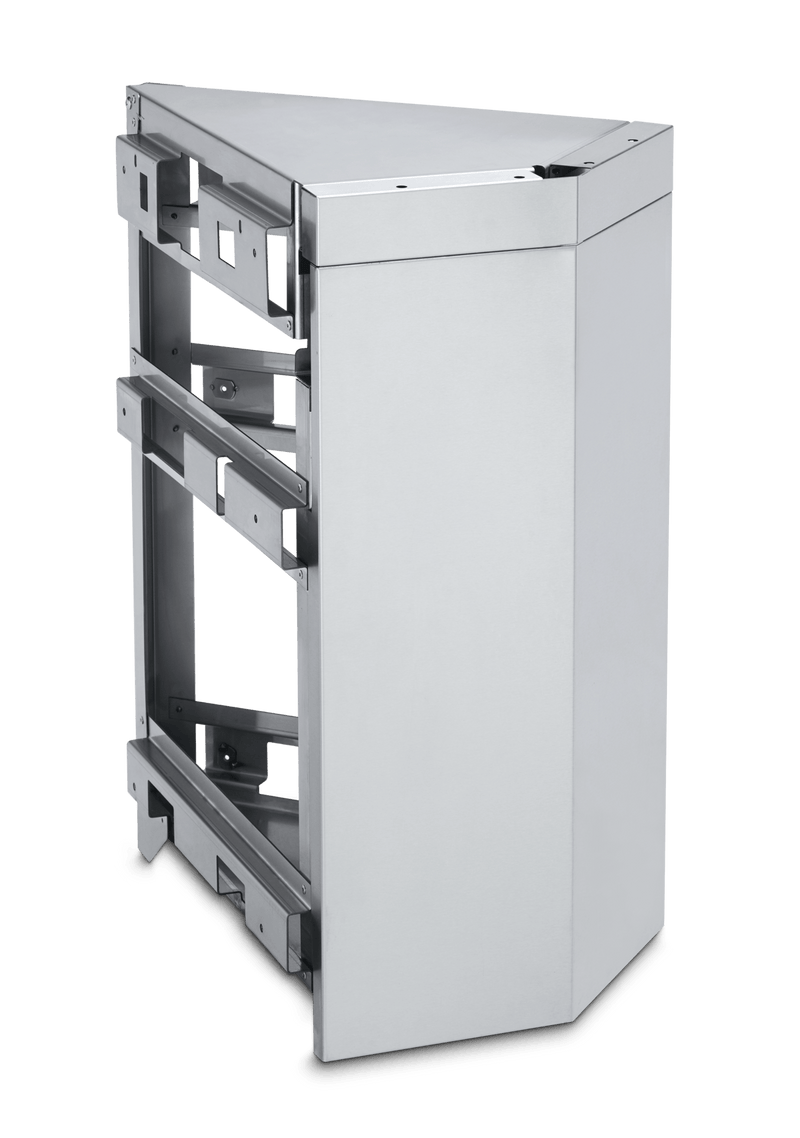 Crown Verity Crown Verity INFINITE SERIES CABINET MODULE 45 DEGREE CORNER CABINET - Stainless Steel ICC45 Outdoor Kitchen Cabinets