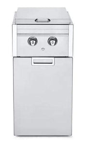 Crown Verity Crown Verity INFINITE SERIES CABINET MODULE WITH DUAL SIDE BURNER (NG) - Stainless Steel ICM-SBNG Outdoor Kitchen Cabinets