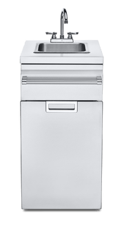 Crown Verity Crown Verity INFINITE SERIES CABINET MODULE WITH SINK  - Stainless Steel ICM-SK Outdoor Kitchen Bar & Sink