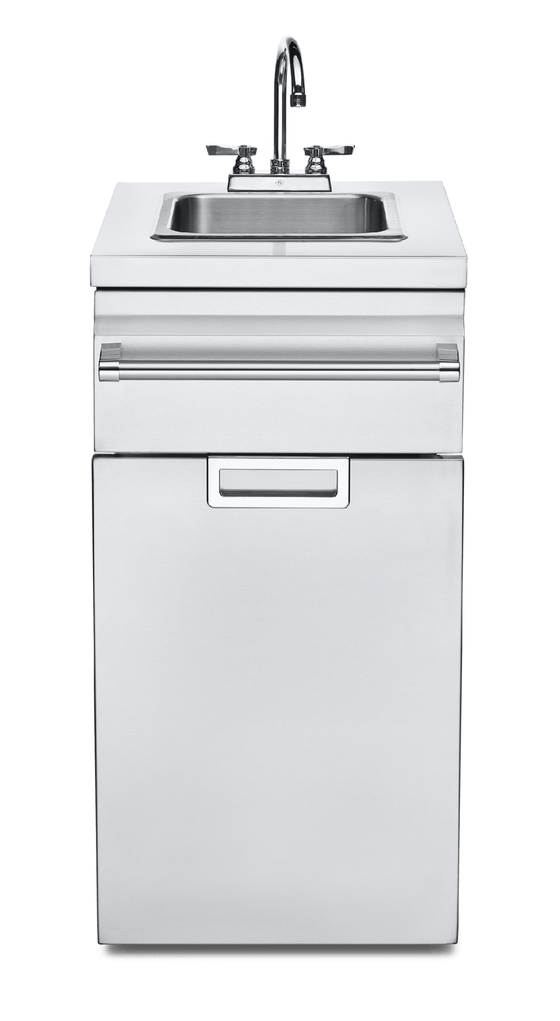 Crown Verity Crown Verity INFINITE SERIES CABINET MODULE WITH SINK  - Stainless Steel ICM-SK Outdoor Kitchen Bar & Sink