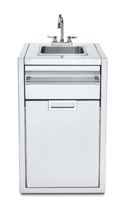 Crown Verity Crown Verity INFINITE SERIES SMALL BUILT IN CABINET WITH SINK IBISC-SK Outdoor Kitchen Bar & Sink