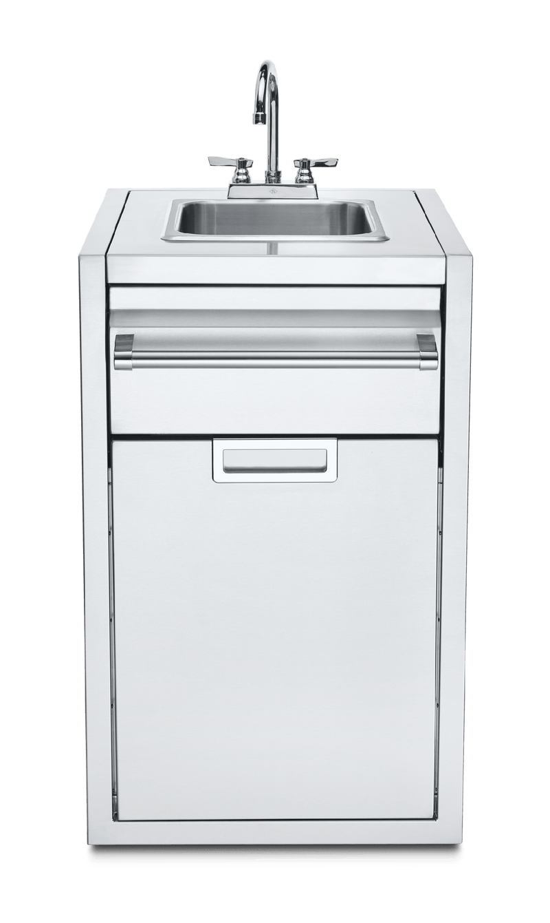 Crown Verity Crown Verity INFINITE SERIES SMALL BUILT IN CABINET WITH SINK IBISC-SK Outdoor Kitchen Bar & Sink