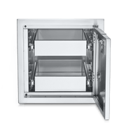 Crown Verity Crown Verity INFINITE SERIES SMALL BUILT IN CABINET WITH TWO SINGLE DRAWERS IBISC-2D Outdoor Kitchen Drawers