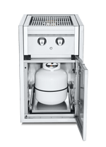Crown Verity Premium Built-in - Infinite Series Dual Side Burner w/ Propane Tank Holder IBISC-SBLP-PH