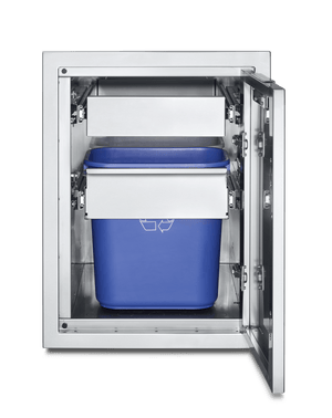 Crown Verity Premium Built-in - Infinite Series Single Drawer Cabinet w/ Garbage Holder IBILC-GH-1D