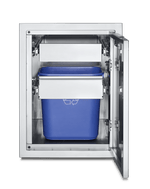 Crown Verity Premium Built-in - Infinite Series Single Drawer Cabinet w/ Garbage Holder IBILC-GH-1D
