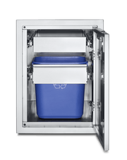Crown Verity Crown Verity Premium Built-in - Infinite Series Single Drawer Cabinet w/ Garbage Holder IBILC-GH-1D IBILC-GH-1D Outdoor Kitchen Door, Drawer & Cabinet IBILC-GH-1D