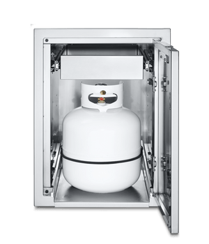 Crown Verity Premium Built-in - Infinite Series Single Drawer Cabinet w/ Propane Tank Holder IBILC-PH-1D