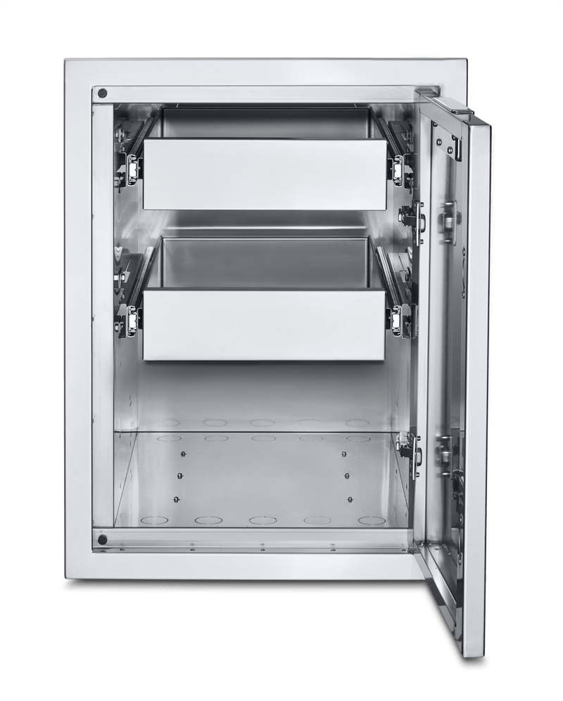 Crown Verity Crown Verity Premium Built-in - Infinite Series Two Drawer Cabinet IBILC-2D IBILC-2D Outdoor Kitchen Door, Drawer & Cabinet IBILC-2D