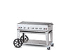 Crown Verity Crown Verity Premium Mobile Gill Professional Series Charbroiler 48" CV-MCB-48 Freestanding Gas Grill