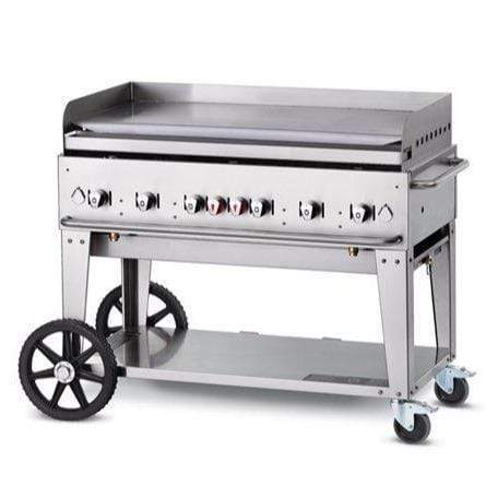 Crown Verity Crown Verity Premium Mobile Griddle Professional Series 48" CV-MG-48 Freestanding Gas Griddle