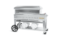 Crown Verity Crown Verity Premium Mobile Grill Club Series 48" CV-PZ48-CB Gas / Stainless Steel CV-PZ48-CB Freestanding Pizza Oven CV-PZ48-CB