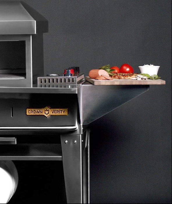 Crown Verity Crown Verity Premium Mobile Grill Club Series 48" CV-PZ48-CB Gas / Stainless Steel CV-PZ48-CB Freestanding Pizza Oven CV-PZ48-CB