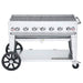 Crown Verity Crown Verity Premium Mobile Grill Professional Series Charbroiler 48" (Single Inlet) CV-MCB-48-SI 50/100 Propane / Stainless Steel CV-MCB-48-SI 50/100 Freestanding Gas Grill CV-MCB-48-SI 50/100