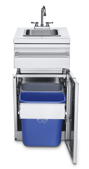 Crown Verity Premium Module - Infinite Series Cabinet with Sink & Garbage Holder ICM-SK-GH