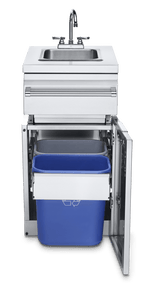 Crown Verity Premium Module - Infinite Series Cabinet with Sink & Garbage Holder ICM-SK-GH