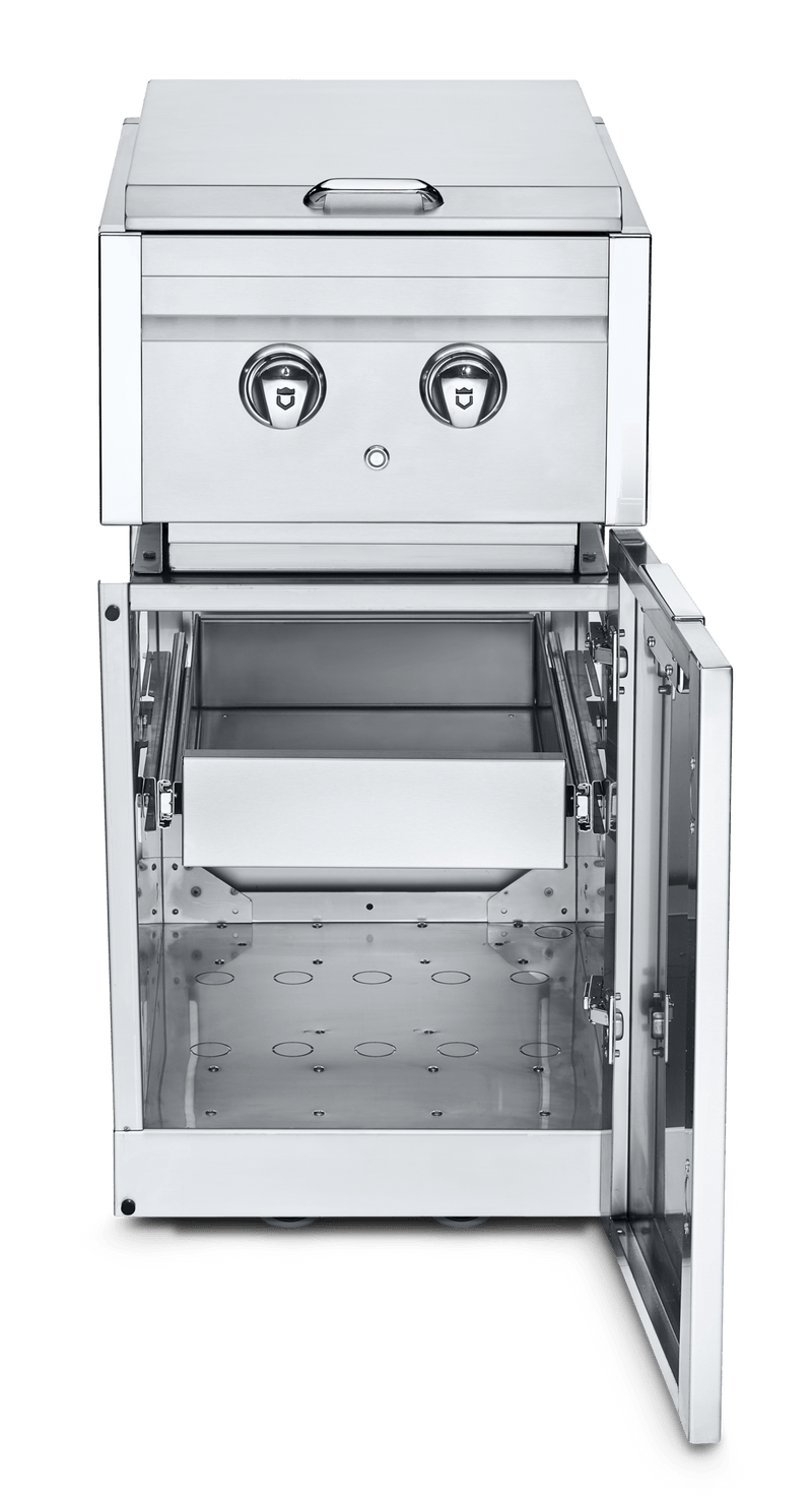 Crown Verity Crown Verity Premium Module - Infinite Series Dual Side Burner ICM-SBNG-1D ICM-SBNG-1D Outdoor Kitchen Side Burner ICM-SBNG-1D