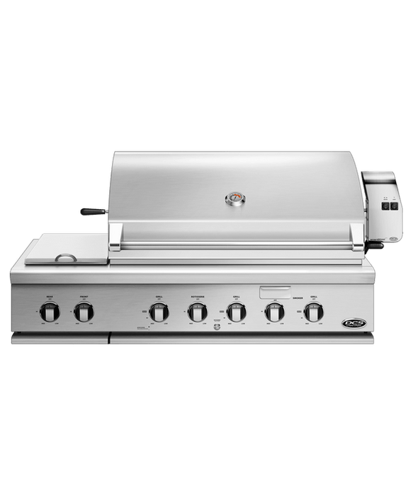 DCS DCS Premium Built-in BBQ 48" with Rotisserie & Side Burners Propane / Stainless Steel 71447 Built-in Gas Grill 780405714473
