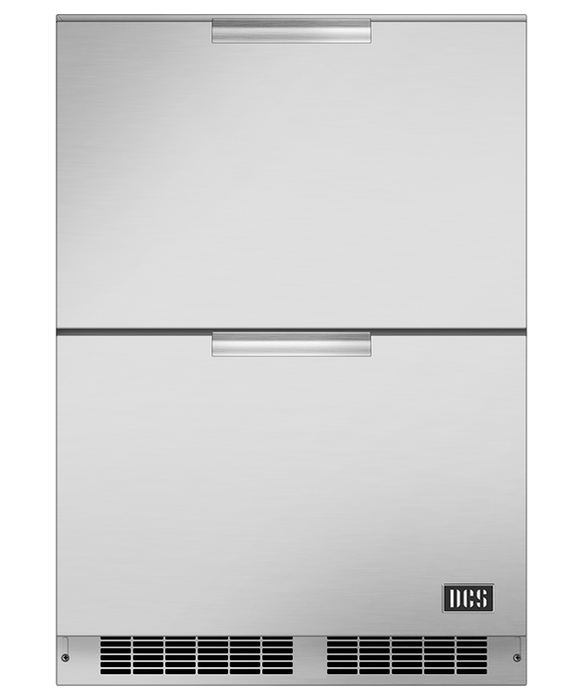 DCS DCS Premium Built-in - Double Refrigerator Doors 71512 71512 Outdoor Kitchen Refrigeration 780405715128