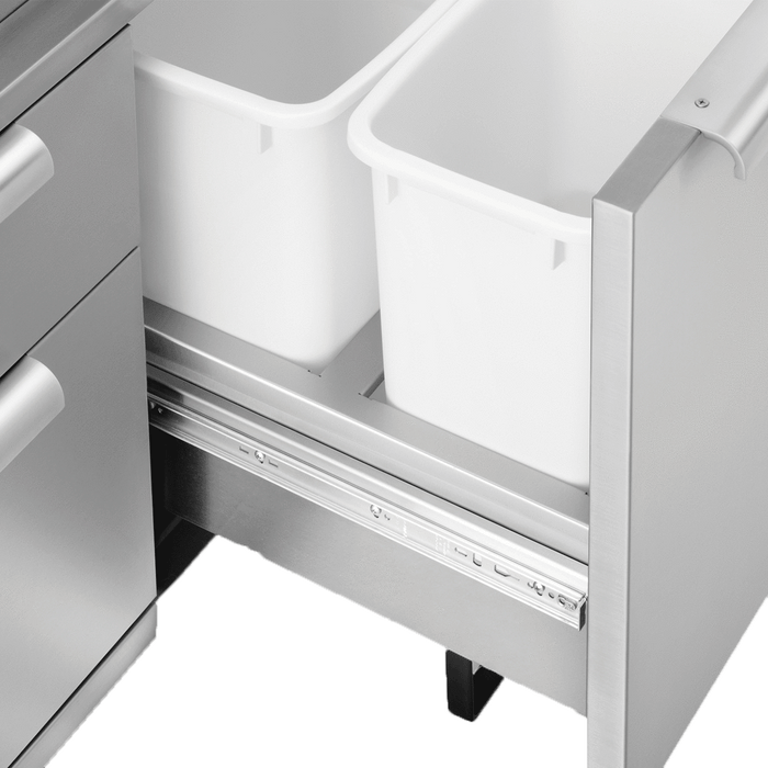 DCS DCS Premium Cart Accessory - Waste Basket Holder (CAD Cart) 70906 70906 Outdoor Kitchen Door, Drawer & Cabinet 780405709066