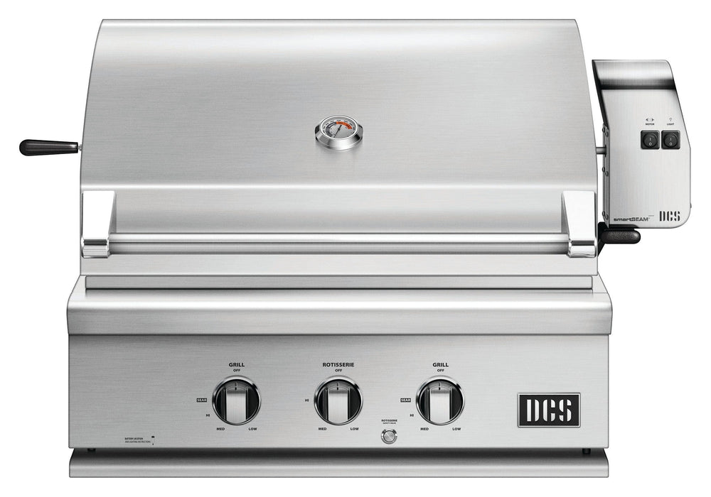 DCS DCS Series 7 30" Built-in BBQ with Rotisserie Kit Option Built-in Gas Grill