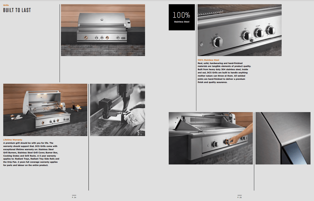 DCS DCS Series 7 36" Built-in BBQ with Rotisserie Kit Built-in Gas Grill