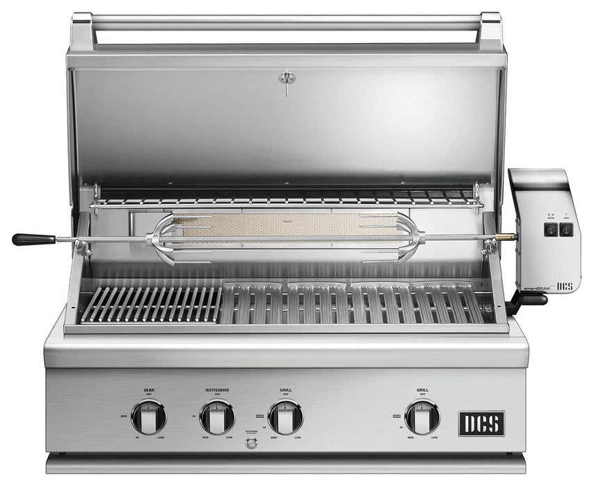DCS DCS Series 7 36" Built-in BBQ with Rotisserie Kit Propane / Yes / Stainless Steel 71600 Built-in Gas Grill 780405716002