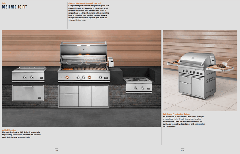 DCS DCS Series 7 Built-in BBQ 48" with Rotisserie Kit Built-in Gas Grill