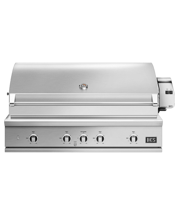 DCS DCS Series 9 48" BBQ with Rotisserie & Charcoal Smoker Tray Propane / Brushed Stainless 71438 Built-in Gas Grill 780405714381